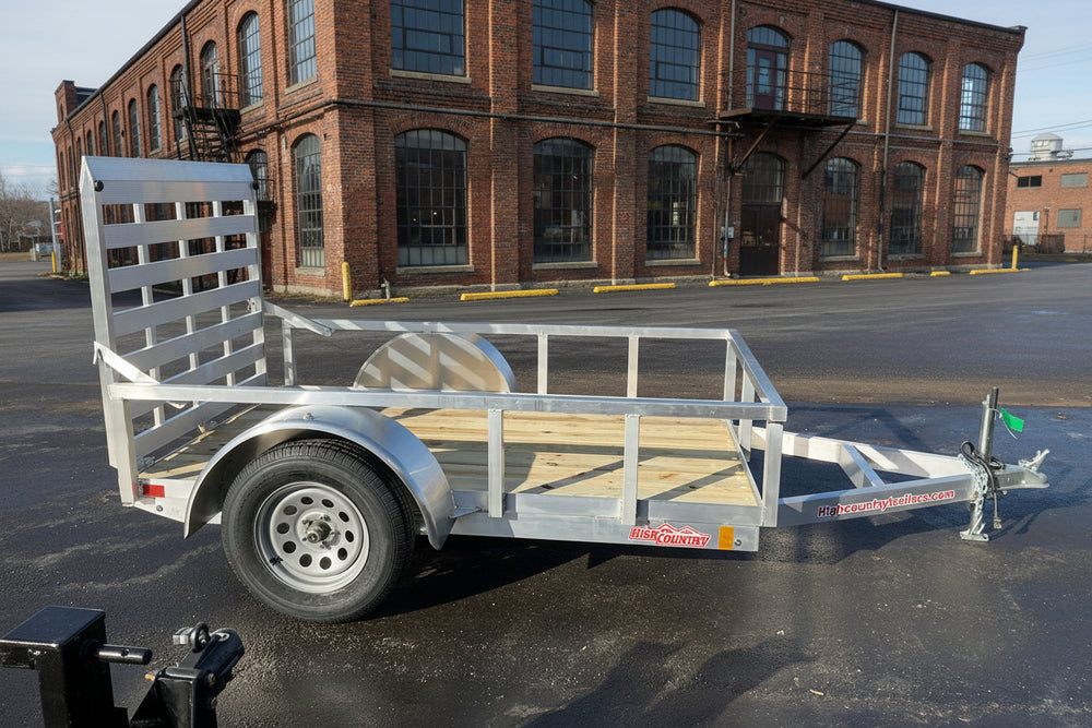 High Country Aluminum Utility Trailer 60"x8' Ramp High Country Trailers