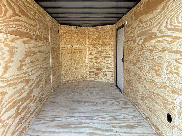 Enclosed Cargo Trailer 6'x12 BLACK-OUT RAMP Xtreme Cargo Tandem Axle Xtreme Cargo Trailers