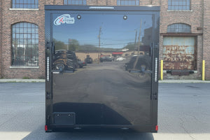 Enclosed Cargo Trailer 6'x12 BLACK-OUT RAMP Xtreme Cargo Tandem Axle Xtreme Cargo Trailers