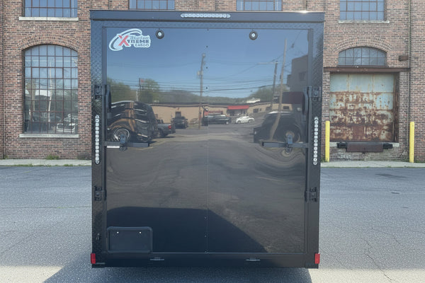 Enclosed Cargo Trailer 6'x12 BLACK-OUT RAMP Xtreme Cargo Tandem Axle Xtreme Cargo Trailers