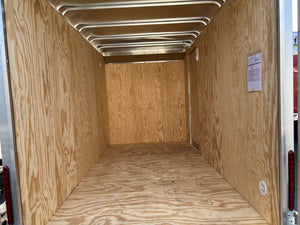 Enclosed Cargo Trailer 6'x12' Black Barn Car Mate 6" up Car Mate Trailers