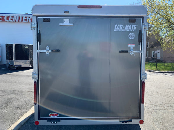 Enclosed Cargo Trailer 6'x12' Charcoal RAMP Car Mate 6"up Car Mate Trailers