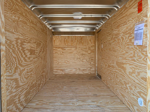 Enclosed Cargo Trailer 6'x12' Charcoal RAMP Car Mate 6"up Car Mate Trailers