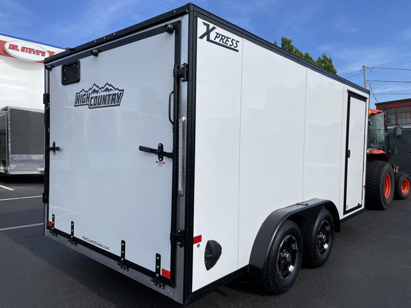 High Country Trailers XPRESS 7.5 x 14'  Enclosed Motorcycle Trailer