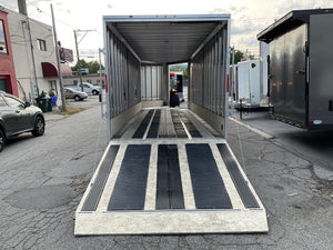 Enclosed SNOWMOBILE Trailer 7.4'x24' Black RAMP High County Trailers