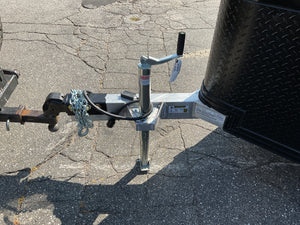 Enclosed SNOWMOBILE Trailer 7.4'x18' Black Black-Out RAMP High County Trailers