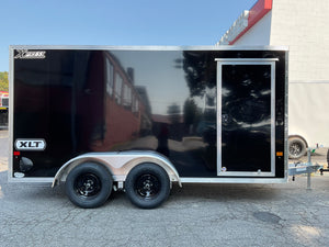 Enclosed Cargo Trailer 7'x14' Black Ramp High Country Aluminum High Country Trailers