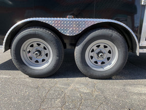 Enclosed Contractor Trailer 7'x14' BLK BARN 7000 Gvwr Car Mate Ron's Toy Shop, Inc.