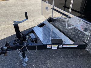 Enclosed Contractor Trailer 7'x14' BLK BARN 7000 Gvwr Car Mate Ron's Toy Shop, Inc.