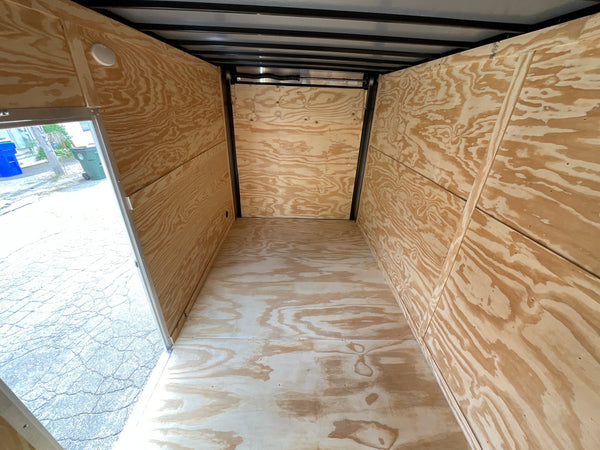 Enclosed Cargo Trailer 7x12SA Xtreme Cargo Charcoal 7' Interior Xtreme Cargo Trailers