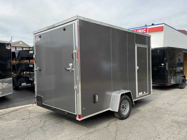 Enclosed Cargo Trailer 7x12SA Xtreme Cargo Charcoal 7' Interior Xtreme Cargo Trailers