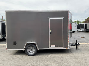 Enclosed Cargo Trailer 7x12SA Xtreme Cargo Charcoal 7' Interior Xtreme Cargo Trailers