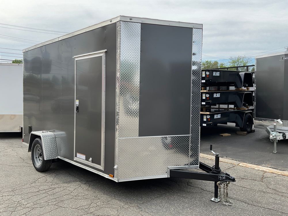 Enclosed Cargo Trailer 7x12SA Xtreme Cargo Charcoal 7' Interior Xtreme Cargo Trailers