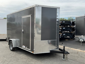 Enclosed Cargo Trailer 7x12SA Xtreme Cargo Charcoal 7' Interior Xtreme Cargo Trailers