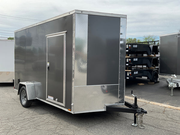 Enclosed Cargo Trailer 7x12SA Xtreme Cargo Charcoal 7' Interior Xtreme Cargo Trailers