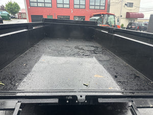 Dump Trailer 7'x12' Black Hawke 12000 GVWR with Ramps Ron's Toy Shop, Inc.