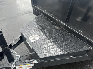 Dump Trailer 7'x12' Black Hawke 12000 GVWR with Ramps Ron's Toy Shop, Inc.