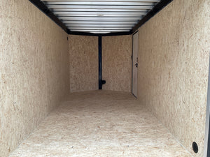 Durabull Aluminum Contractor 7'x14'+2'V Charcoal Black-Out RAMP Elite Series DuraBull Trailers