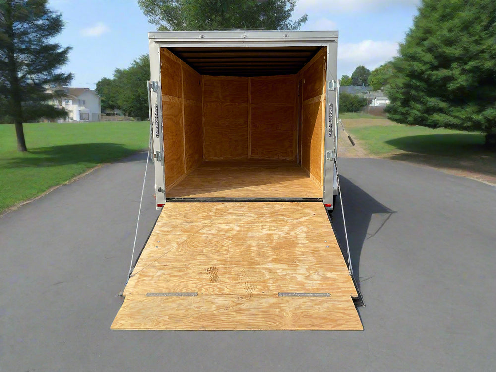 Panther Cargo 7’x14′ Silver Ramp Door Dual Axle