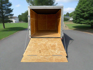 Panther Cargo 7’x14′ Silver Ramp Door Dual Axle