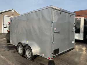 Panther Cargo 7’x14′ Silver Ramp Door Dual Axle