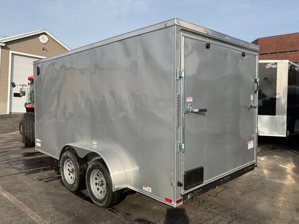 Panther Cargo 7’x14′ Silver Ramp Door Dual Axle