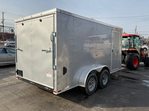 Panther Cargo 7’x14′ Silver Ramp Door Dual Axle