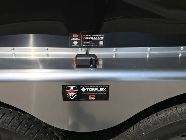 Enclosed Cargo Trailer 7'x14' Black Ramp Car Mate Custom Cargo 6"up