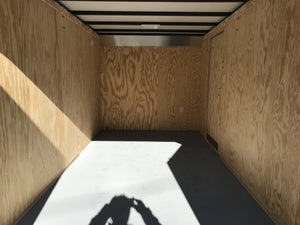 Enclosed Contractor Trailer 7'x14' BLK BARN 7000 Gvwr Car Mate Ron's Toy Shop, Inc.