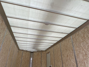 Enclosed Aluminum Cargo Trailer 7'x16' BLACK Barn Contractor Xpress Ultimate Contractor High Country Trailers
