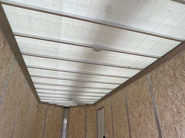 Enclosed Aluminum Cargo Trailer 7'x16' BLACK Barn Contractor Xpress Ultimate Contractor High Country Trailers