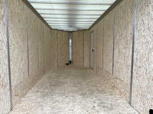 Enclosed Aluminum Cargo Trailer 7'x16' BLACK Barn Contractor Xpress Ultimate Contractor High Country Trailers