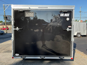 Enclosed Car Hauler Trailer 8.5'x20' Black Car Mate Custom 9990 Gvwr