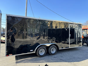 Panther Cargo Enclosed Car Trailer 8.5'x20' 7k Ramp Door Panther Cargo Trailers