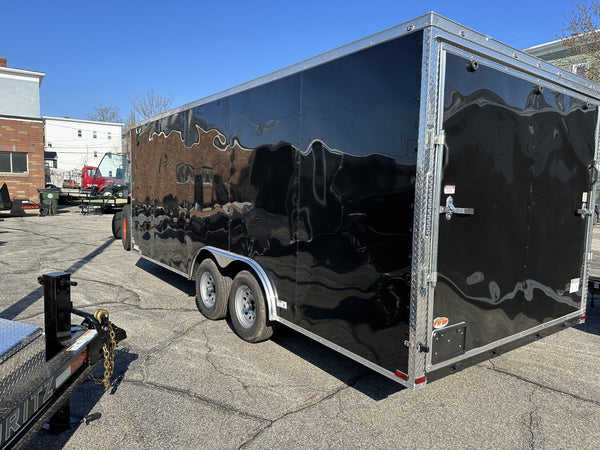 Panther Cargo Enclosed Car Trailer 8.5'x20' 7k Ramp Door Panther Cargo Trailers