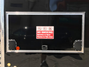 Car Mate Enclosed Car Hauler 8.5'x22' Fuel Tank 9990 GVWR BLACK