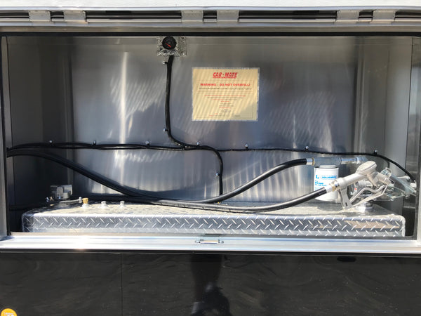 Car Mate Enclosed Car Hauler 8.5'x22' Fuel Tank 9990 GVWR BLACK