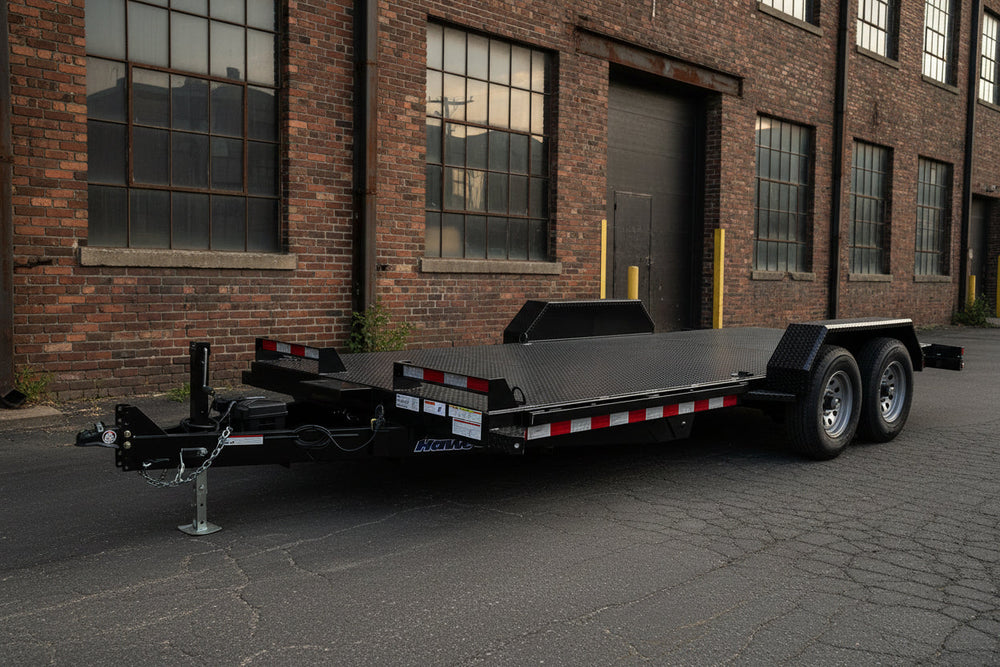 Hydraulic Tilt Equipment Trailer 9990 GVWR Ron's Toy Shop, Inc.