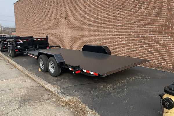 Hydraulic Tilt Equipment Trailer 9990 GVWR Ron's Toy Shop, Inc.