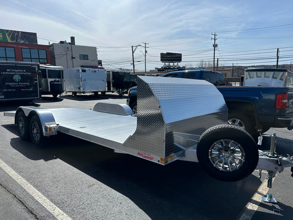80″x22′ High Country Aluminum Open Car Hauler Trailer w/extruded aluminum deck