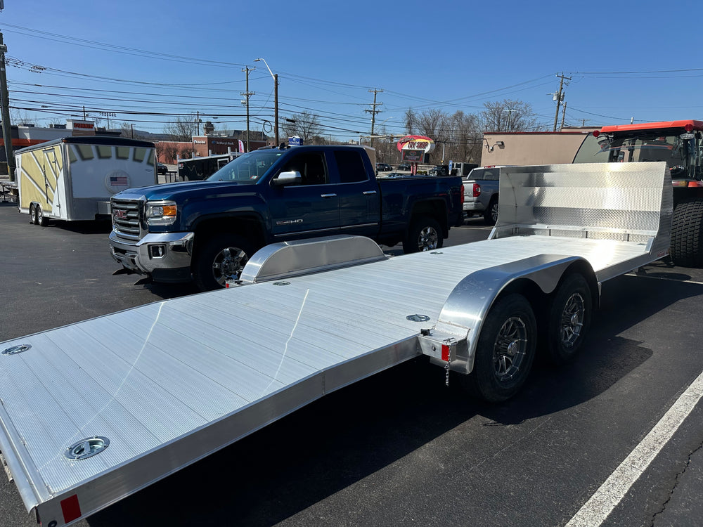 80″x22′ High Country Aluminum Open Car Hauler Trailer w/extruded aluminum deck