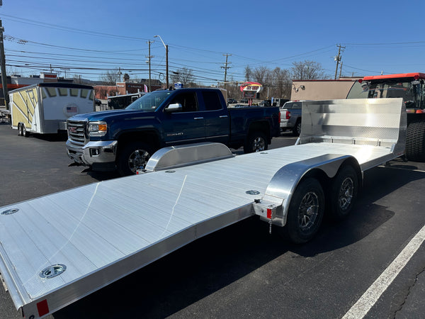 80″x22′ High Country Aluminum Open Car Hauler Trailer w/extruded aluminum deck