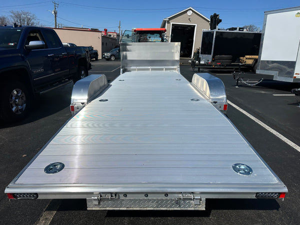 80″x22′ High Country Aluminum Open Car Hauler Trailer w/extruded aluminum deck