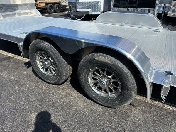 80″x22′ High Country Aluminum Open Car Hauler Trailer w/extruded aluminum deck