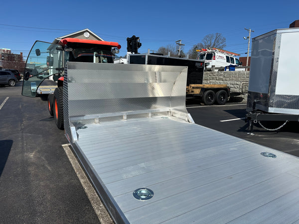 80″x22′ High Country Aluminum Open Car Hauler Trailer w/extruded aluminum deck