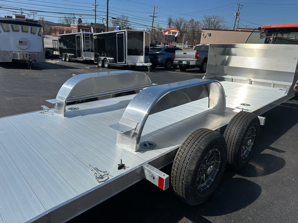 80″x22′ High Country Aluminum Open Car Hauler Trailer w/extruded aluminum deck