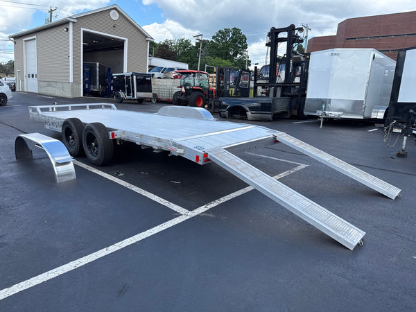 80"x20' High Country Aluminum Open Car Hauler 10k Trailer w/Aluminum Deck High Country Trailers