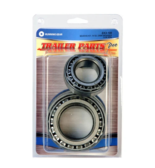 Trailer Parts Pro Hub - Hub & Drum Bearing & Seal Kit, For 6K Axles and #42 Spindles