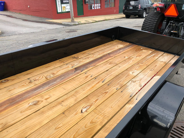 Utility Trailer 5' X 10' Solid Sided Car Mate w/Gate