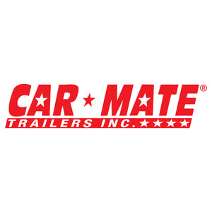 Car Mate Enclosed Contractor Trailer 7'x14' BLK BARN 7000 GVWR 6" Extra Height